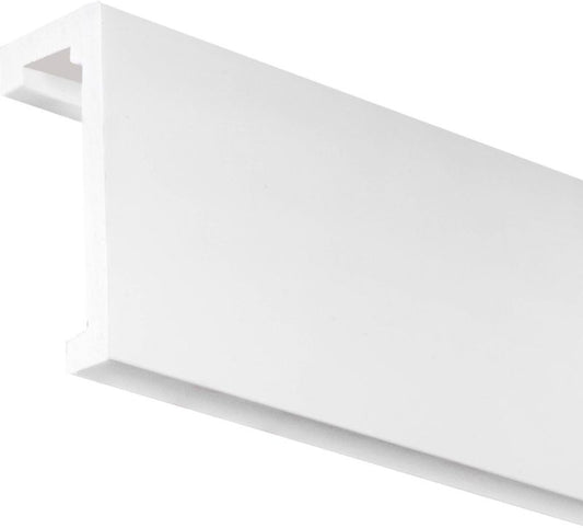 Deco skjuleliste 4 x 10 x 200 cm hvid