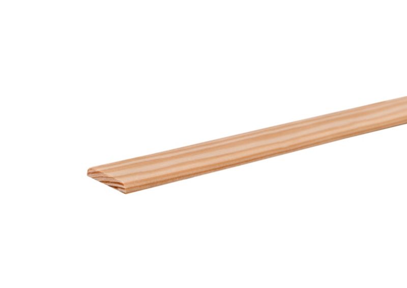 Listwa Maskująca Dwustronna BezSęczna 6 x 30 x 2400 mm Fyrretræ