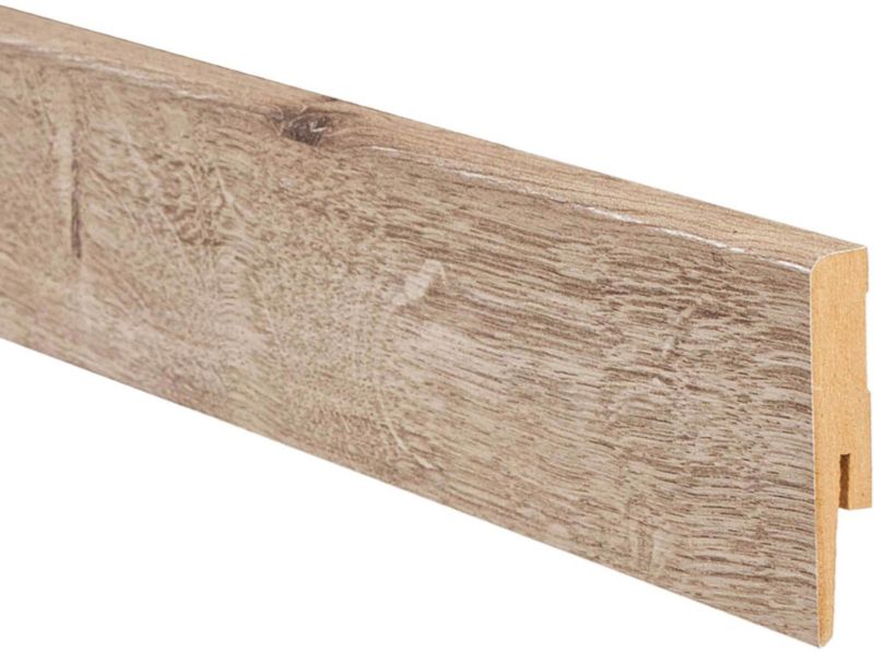 Fodpanel MDF 240 cm Egetræ Natur Mat