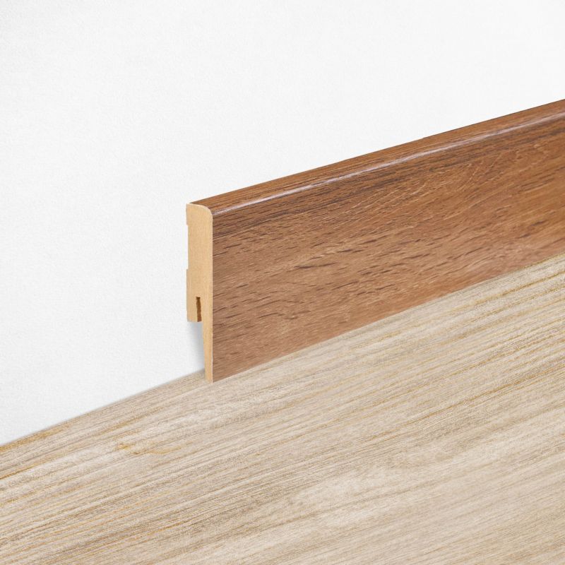 Fodliste MDF Modena Trælook 240 cm Mat