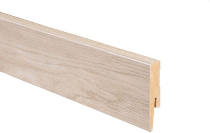 MDF Fodliste LO9 Salerno 80 x 15 x 2400 mm Trælook Mat
