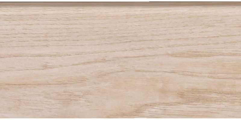 MDF Fodliste LO9 Salerno 80 x 15 x 2400 mm Trælook Mat
