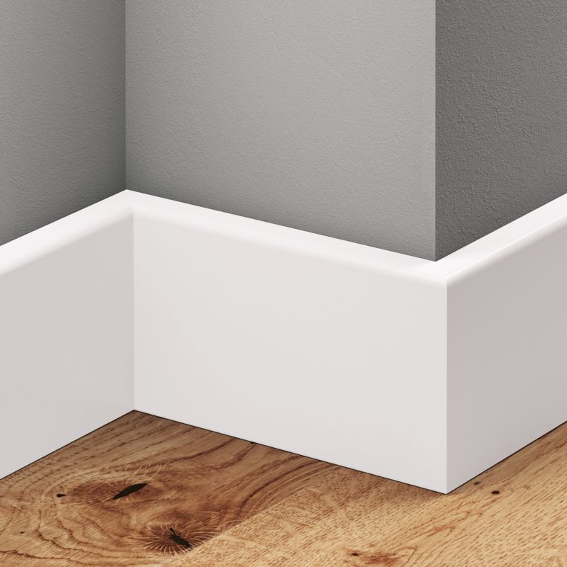 GoodHome MDF-list 60 mm hvid lakkeret decor 4