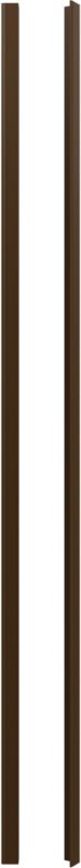 Hjørneliste 2,7 m teak