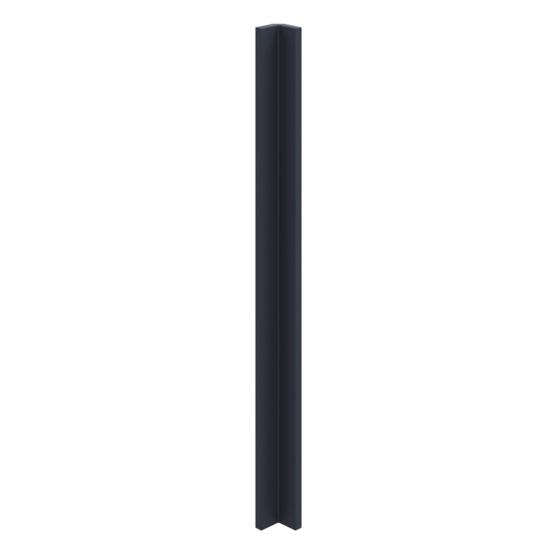Hjørneliste til skab GoodHome Stevia Innovo 71,5 x 3,4 cm mat blå