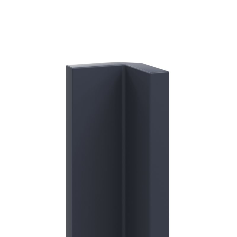 Hjørneliste til skab GoodHome Stevia Innovo 71,5 x 3,4 cm mat blå