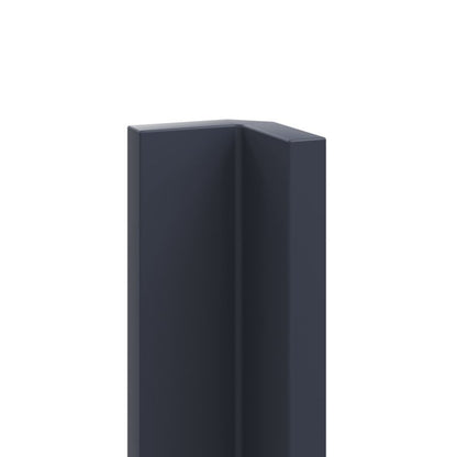 Hjørneliste til skab GoodHome Stevia Innovo 71,5 x 3,4 cm mat blå
