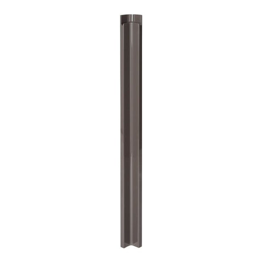 Hjørneliste til vægskab GoodHome Garcinia 91 x 6 cm i antracit med blank overflade