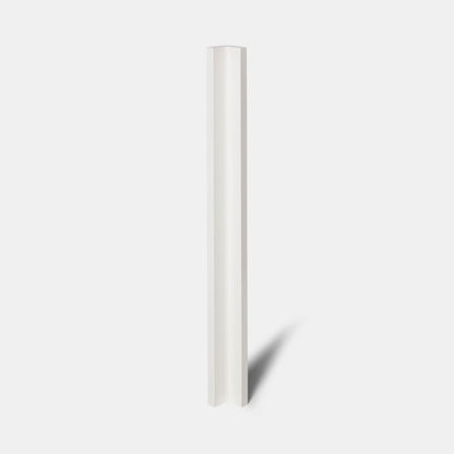 Hjørneliste til høj vægskab GoodHome Alisma 89,5 x 5,9 cm hvid højglans
