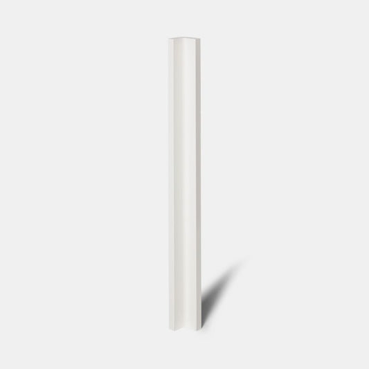 Hjørneliste til høj vægskab GoodHome Alisma 89,5 x 5,9 cm hvid højglans
