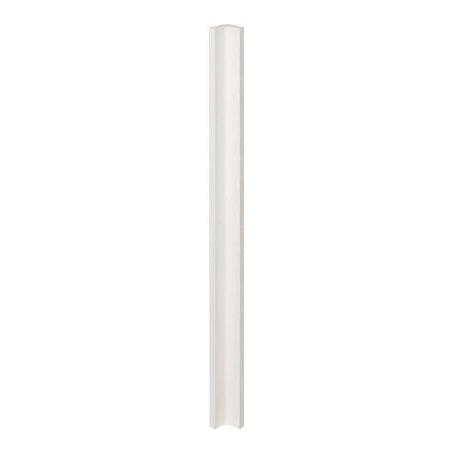 Hjørneliste til højskab GoodHome Alpinia 89,5 x 5,9 cm i mat elfenbensfarve