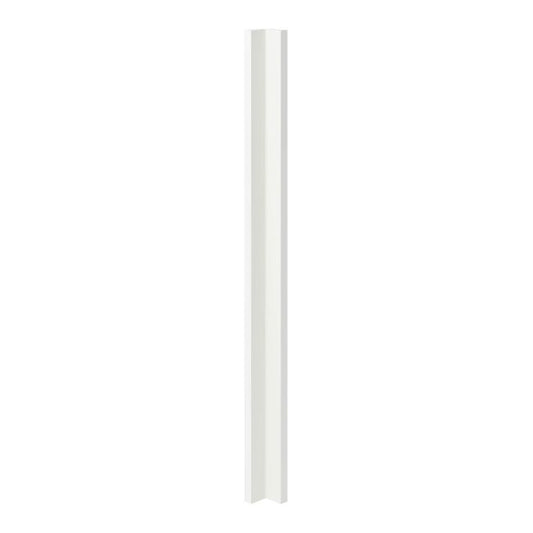 Hjørneliste til højskab GoodHome Stevia 89,5 x 5,9 cm hvid højglans