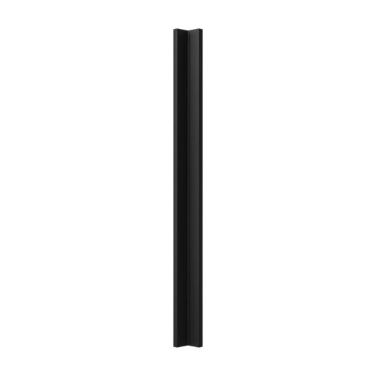 Hjørneliste til højskab GoodHome Stevia 89,5 x 5,9 cm mat sort