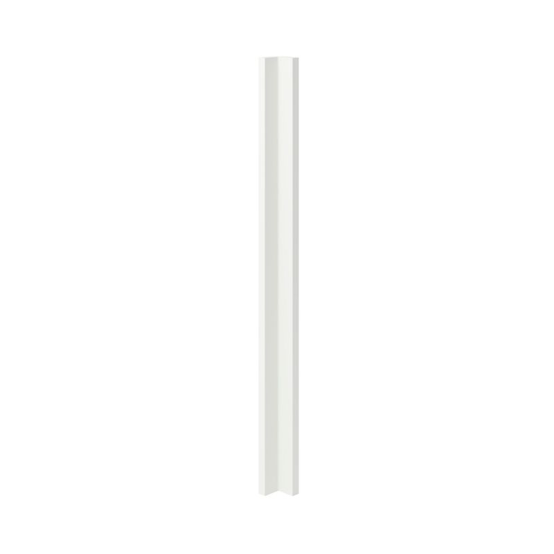 Hjørneliste til højskab GoodHome Stevia Innovo 89,5 x 3,4 cm hvid højglans