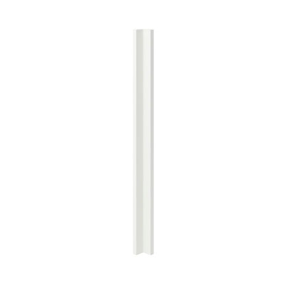 Hjørneliste til højskab GoodHome Stevia Innovo 89,5 x 3,4 cm hvid højglans