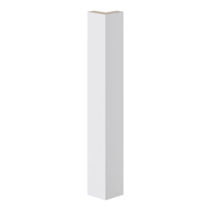 GoodHome Alisma Innovo hjørneliste 34 x 4,8 cm grå