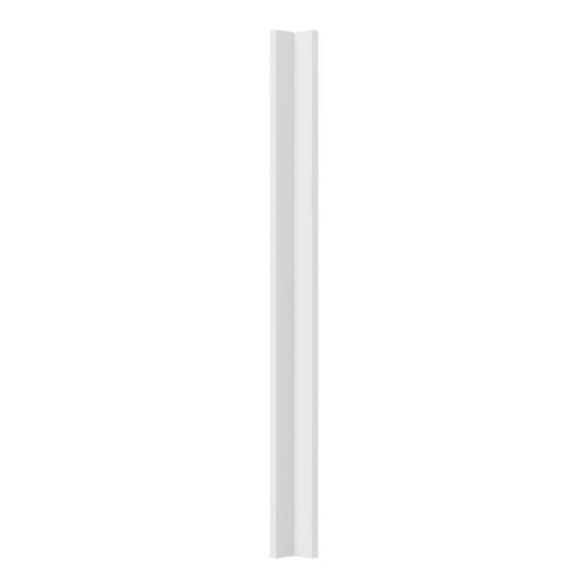 GoodHome Stevia hjørneliste 2,03 x 89,5 cm mat hvid