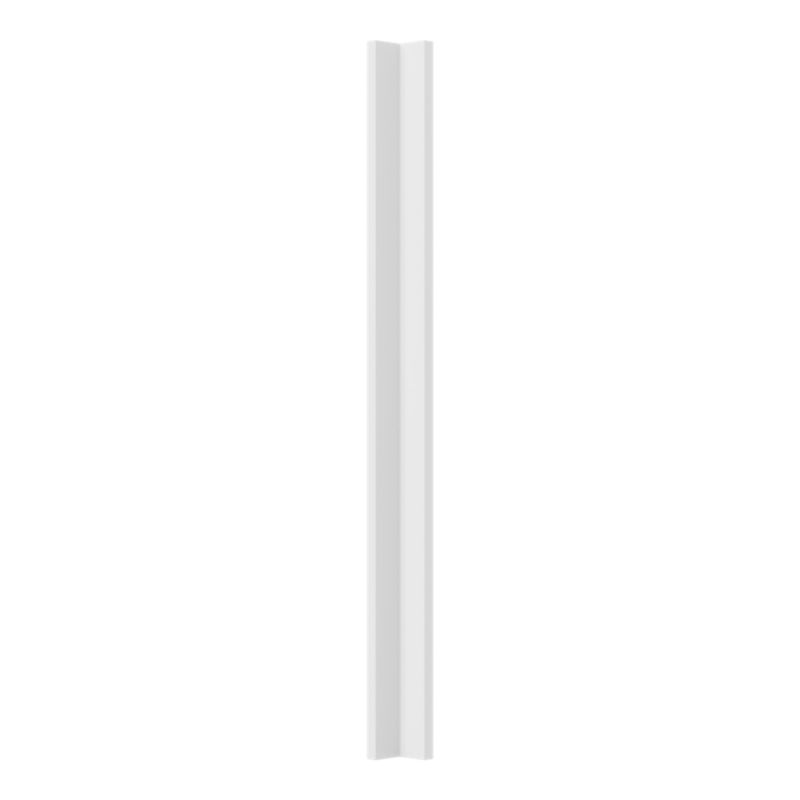 GoodHome Stevia hjørneliste 5,9 x 89 cm mat hvid