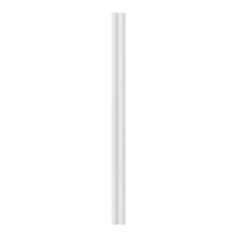 GoodHome Stevia Innovo hjørneliste 3,4 x 71,5 cm mat hvid