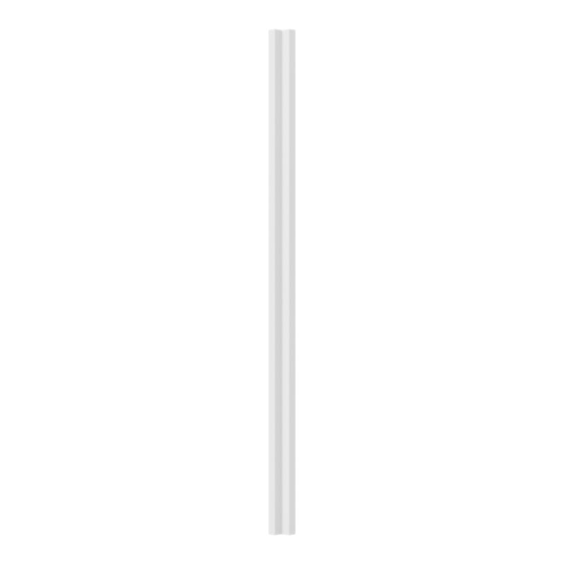 GoodHome Stevia Innovo hjørneliste 3,4 x 89 cm mat hvid