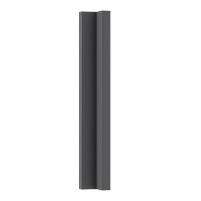 GoodHome Stevia Innovo hjørneliste 34 x 4,8 cm mat antracit