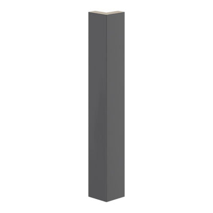 GoodHome Stevia Innovo hjørneliste 34 x 4,8 cm antracit