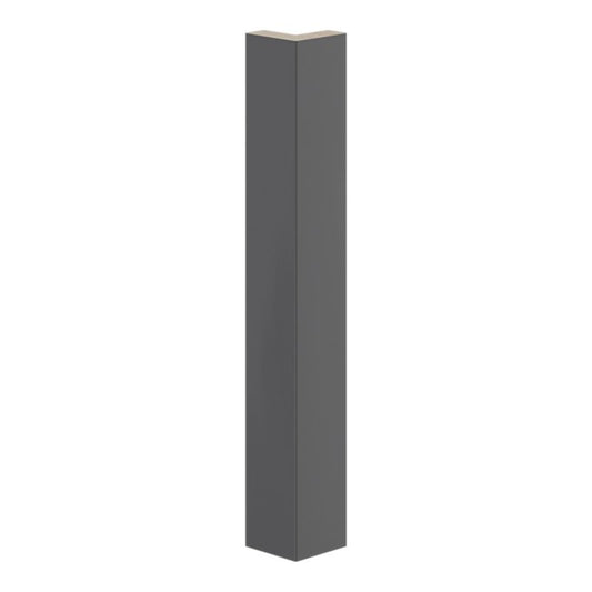 GoodHome Stevia Innovo hjørneliste 34 x 4,8 cm antracit