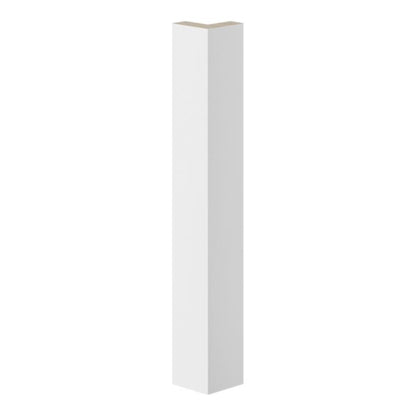 GoodHome Stevia Innovo hjørneliste 34 x 4,8 cm hvid