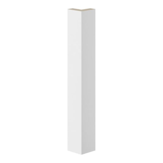 GoodHome Stevia Innovo hjørneliste 34 x 4,8 cm hvid