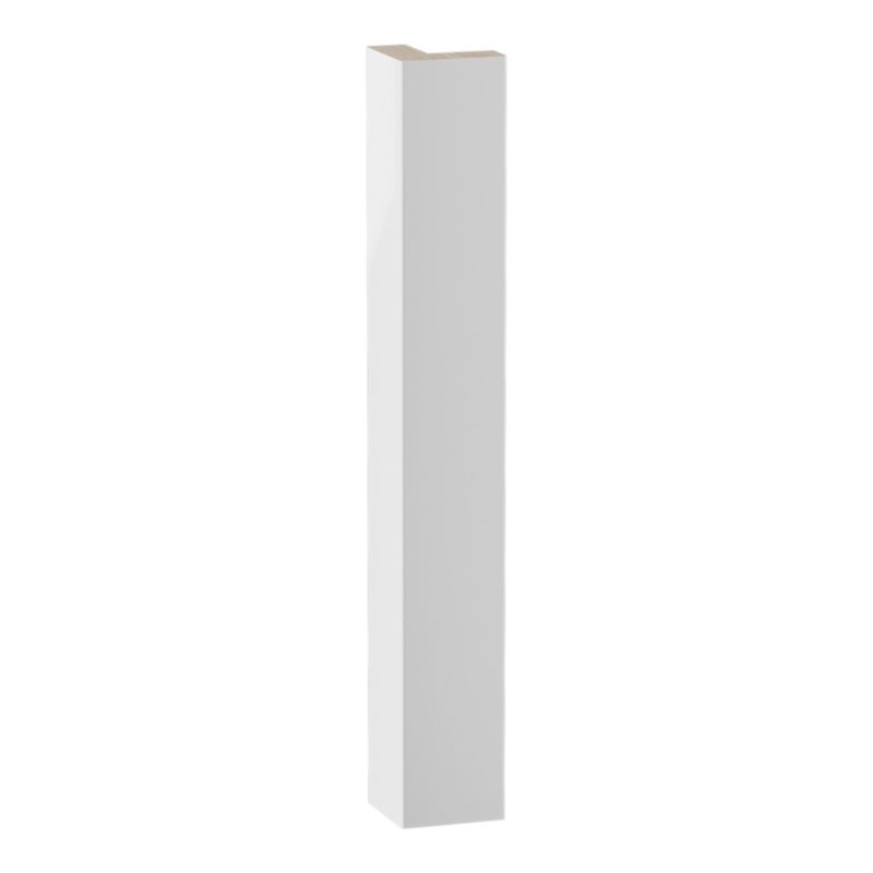 GoodHome Stevia Innovo hjørneliste 34 x 4,8 cm hvid