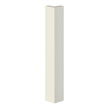 GoodHome Stevia Innovo hjørneliste 34 x 4,8 cm i cremefarve