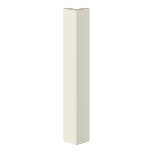 GoodHome Stevia Innovo hjørneliste 34 x 4,8 cm i cremefarve