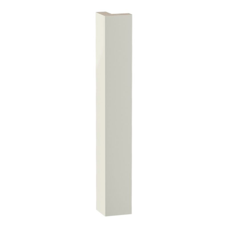 GoodHome Stevia Innovo hjørneliste 34 x 4,8 cm i cremefarve
