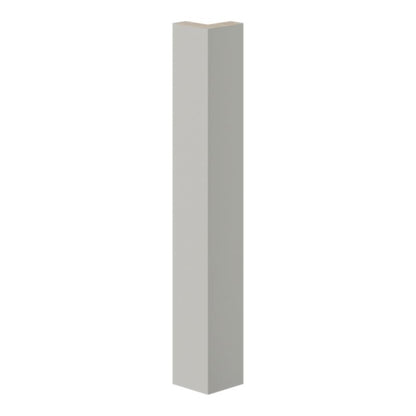 GoodHome Stevia Innovo hjørneliste 34 x 4,8 cm mat grå