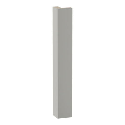 GoodHome Stevia Innovo hjørneliste 34 x 4,8 cm mat grå