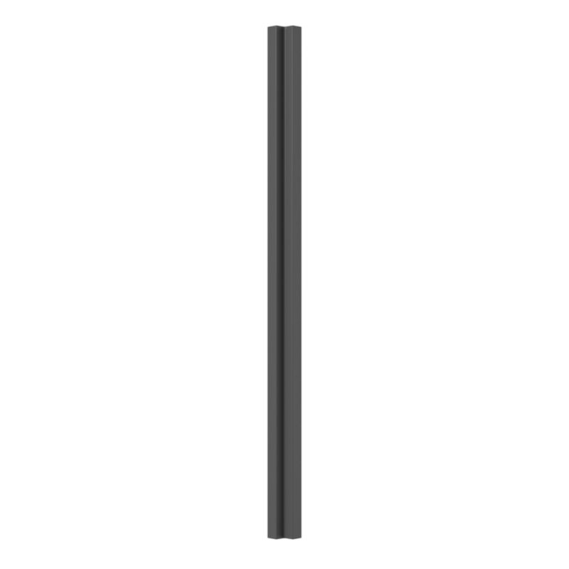 GoodHome Stevia Innovo hjørneliste 71,5 x 3,4 cm mat antracit