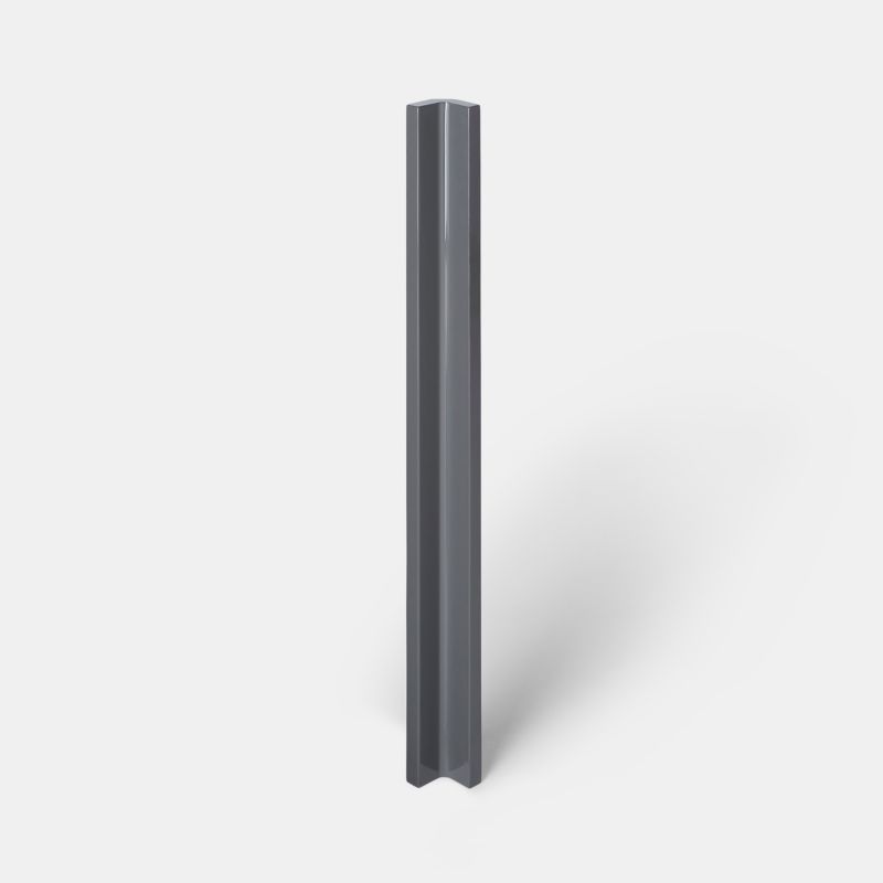 GoodHome Stevia Innovo hjørneliste 71,5 x 3,4 cm i antracit