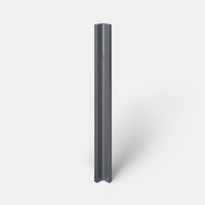 GoodHome Stevia Innovo hjørneliste 71,5 x 3,4 cm i antracit