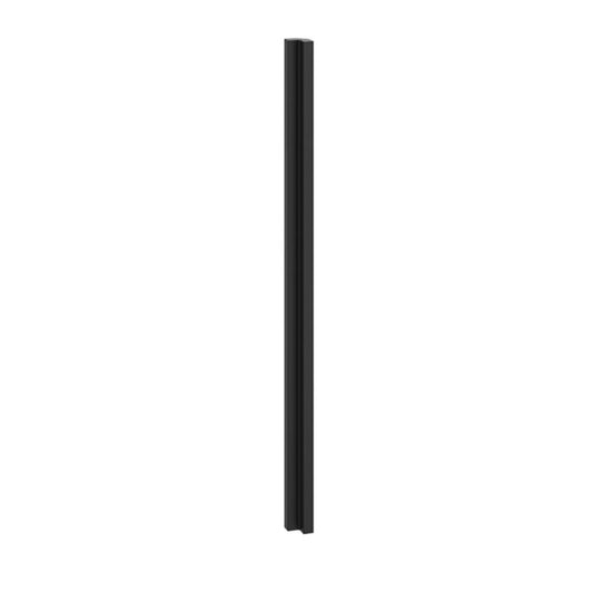 GoodHome Stevia Innovo hjørneliste 71,5 x 3,4 cm mat sort