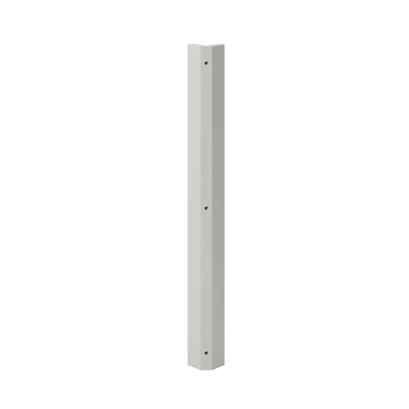 GoodHome Stevia Innovo hjørneliste 71,5 x 3,4 cm mat grå