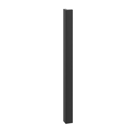 GoodHome Stevia Innovo hjørneliste 71,5 x 4,8 cm mat sort