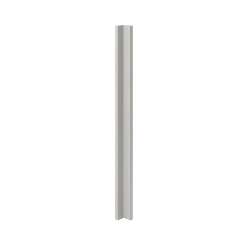 GoodHome Stevia Innovo hjørneliste 89,5 x 3,4 cm mat grå