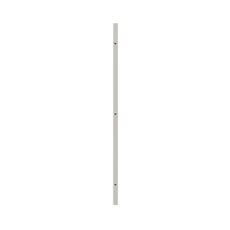 Vinkelhjørneliste til højskab GoodHome Stevia 2 x 89,5 cm mat-grå