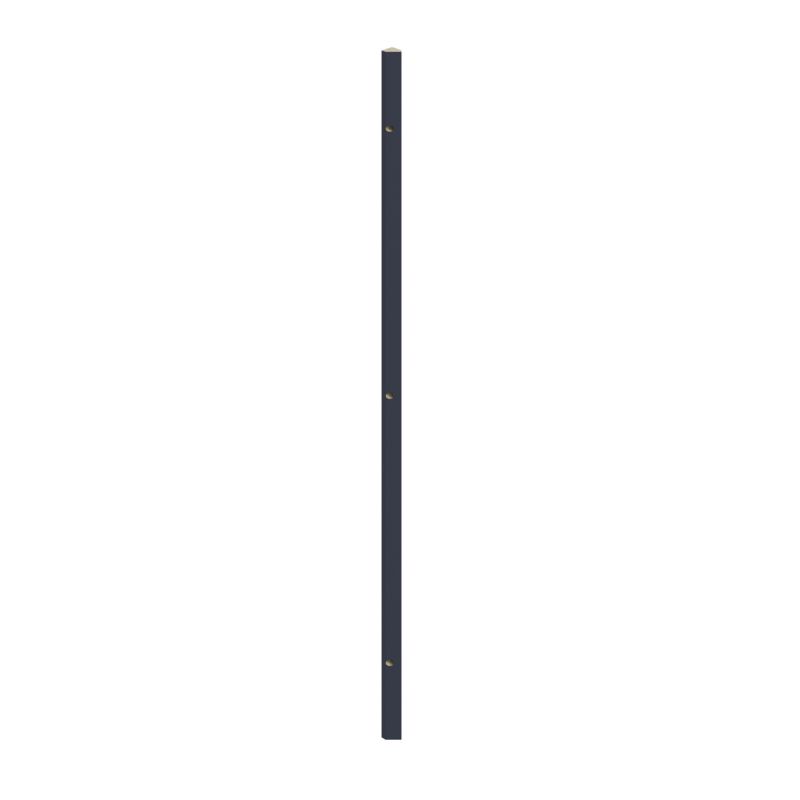 Hjørneliste til højskab GoodHome Stevia 2 x 89 cm blå mat