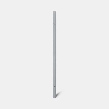 GoodHome Alisma hjørneliste 71,5 cm grå blank