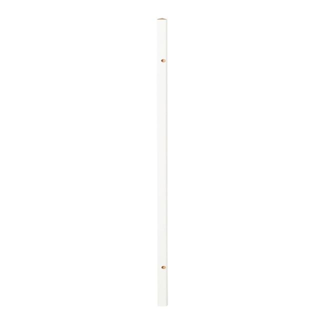 GoodHome Alpinia hjørneliste 71,5 cm mat hvid