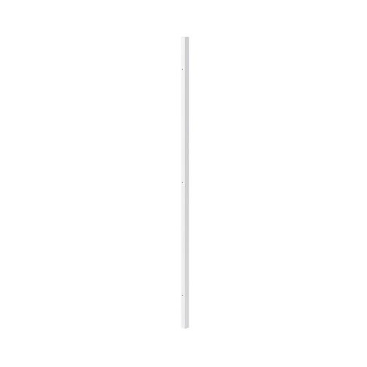 GoodHome Alpinia hjørneliste 89,5 cm mat hvid