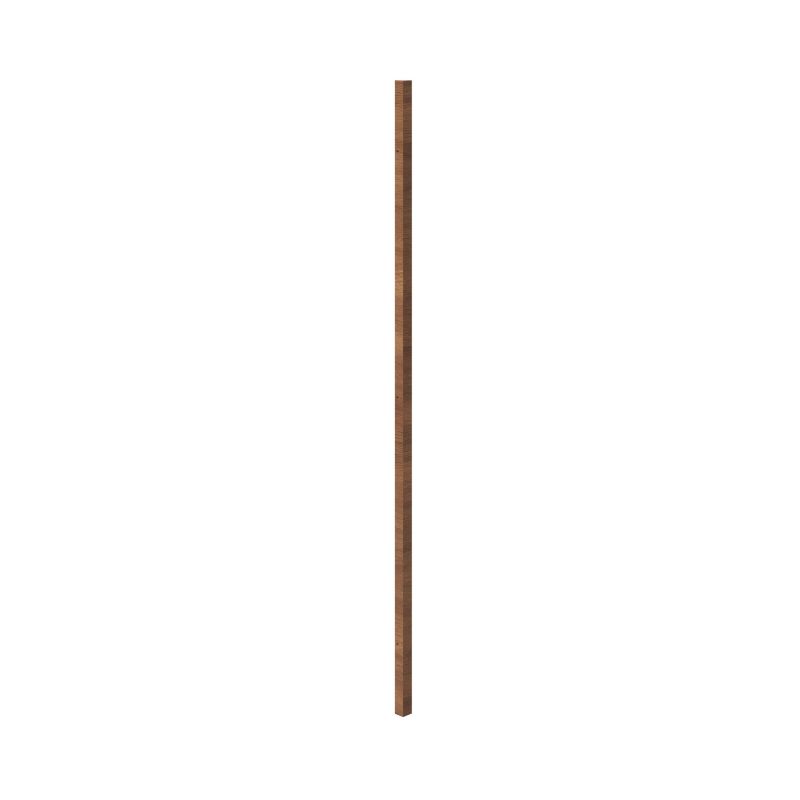 GoodHome Chia hjørneliste 89,5 cm med træstruktur