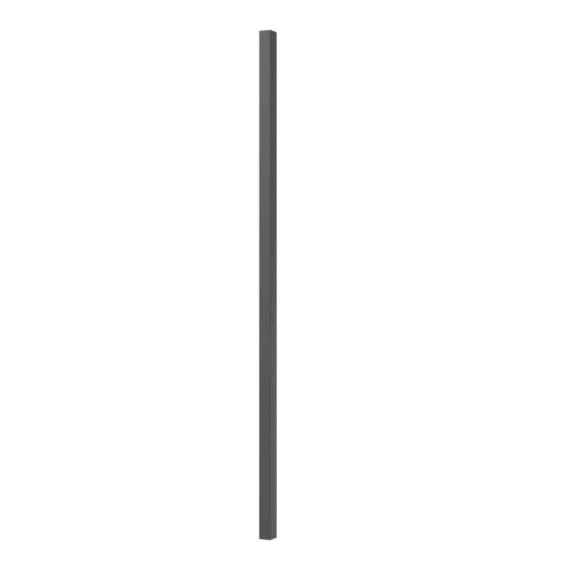 GoodHome Stevia hjørneliste 2 x 71,5 cm mat antracit