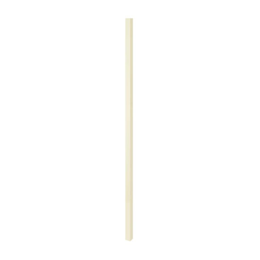GoodHome Stevia hjørneliste 2 x 71,5 cm i cremet blank finish
